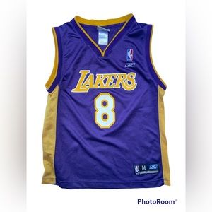 Vintage Reebok Youth’s Lakers Kobe Bryant #8 Medium Size Jersey